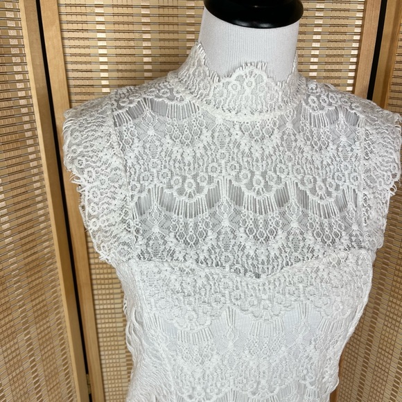 Intimately Free People Bridal White Lace Daydreamer Dress - Picture 4 of 12